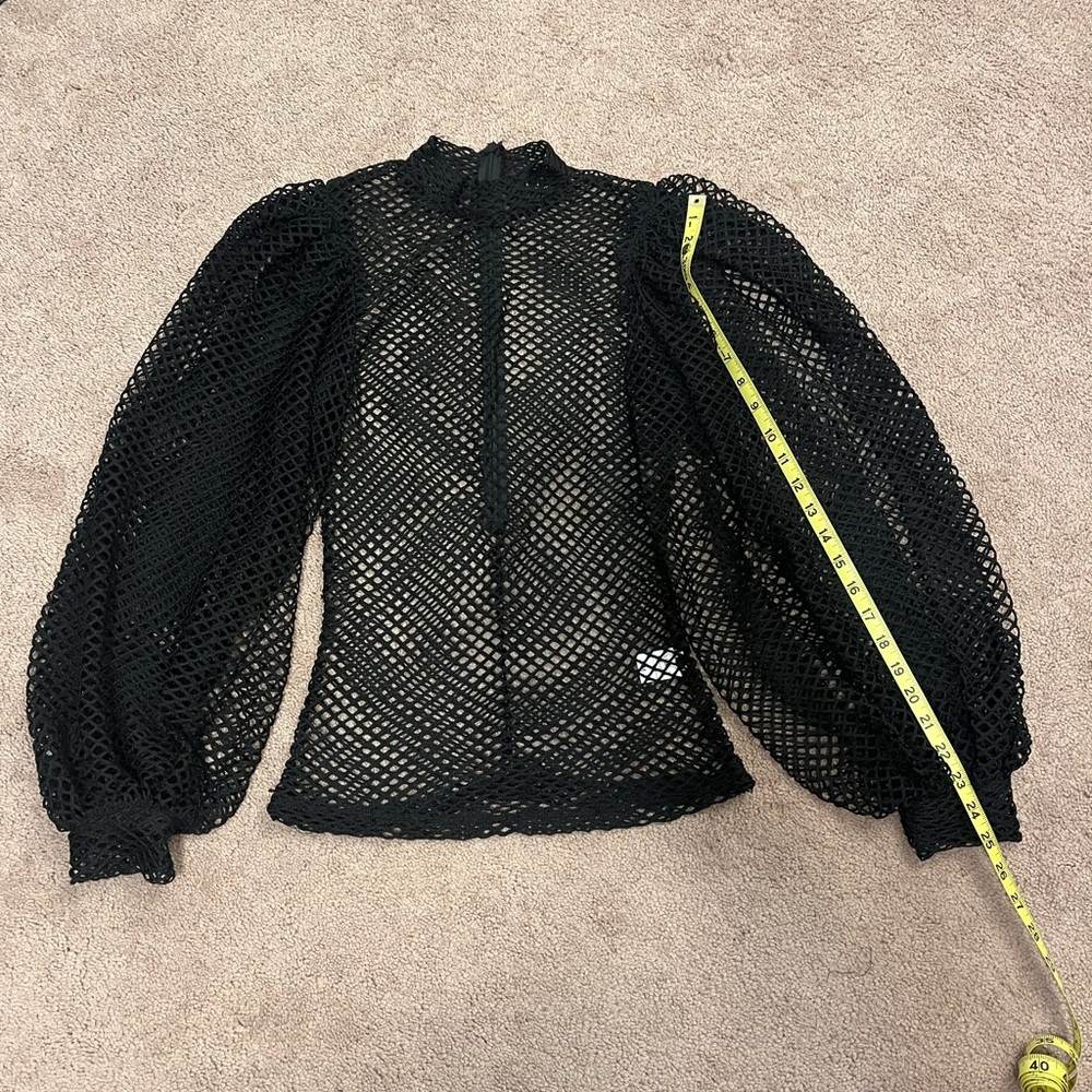 Netted Blouse - Picture 4 of 6